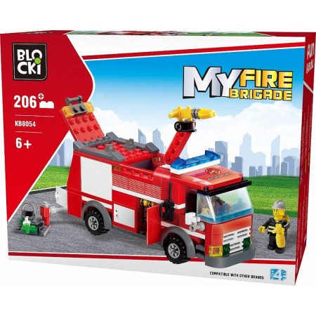 Klocki blocki MyFire 206 el auto strażackie