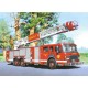 Puzzle 60 el. Fire engine - Straż pożarna