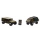 Truck + 2 pojazdy wojskowe