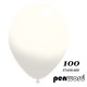 Balon standard 10" biały 100szt.