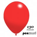 Balon standard 10" czerwony 100szt.