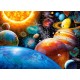 Puzzle 300 el.Planets and their Moons - Układ słoneczny