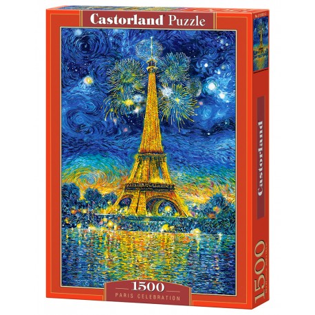 Puzzle 1500 el. Paris Celebration - Świętowanie w Paryżu