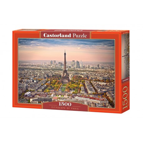 Puzzle 1500 el. Cityscapes of Paris - Panorama Paryża