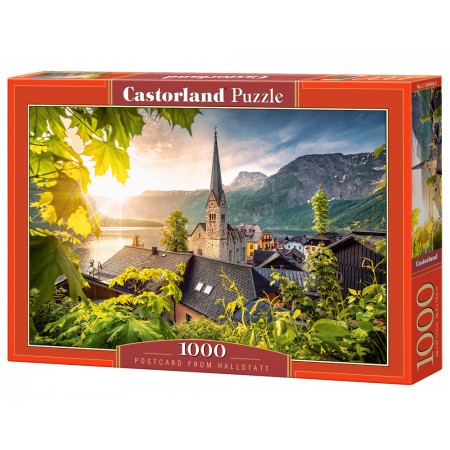 Puzzle 1000 el. Postcard from Hallstatt - Pocztówka z Hallstatt