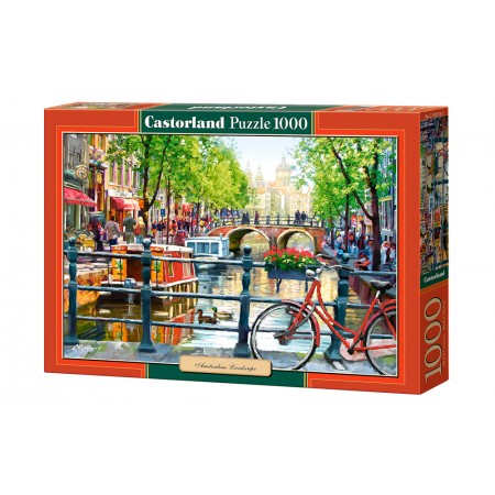 Puzzle 1000 el. Amsterdsam Landscape - Widok na Amsterdam