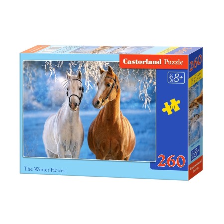 Puzzle 260 el. The Winter Horses - Zimowe konie