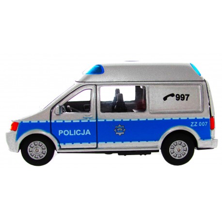 Policja VAN św. dźw. metal